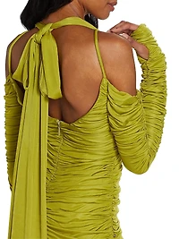 Scorpio Ruched Minidress