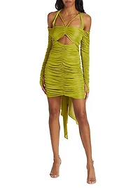 Scorpio Ruched Minidress