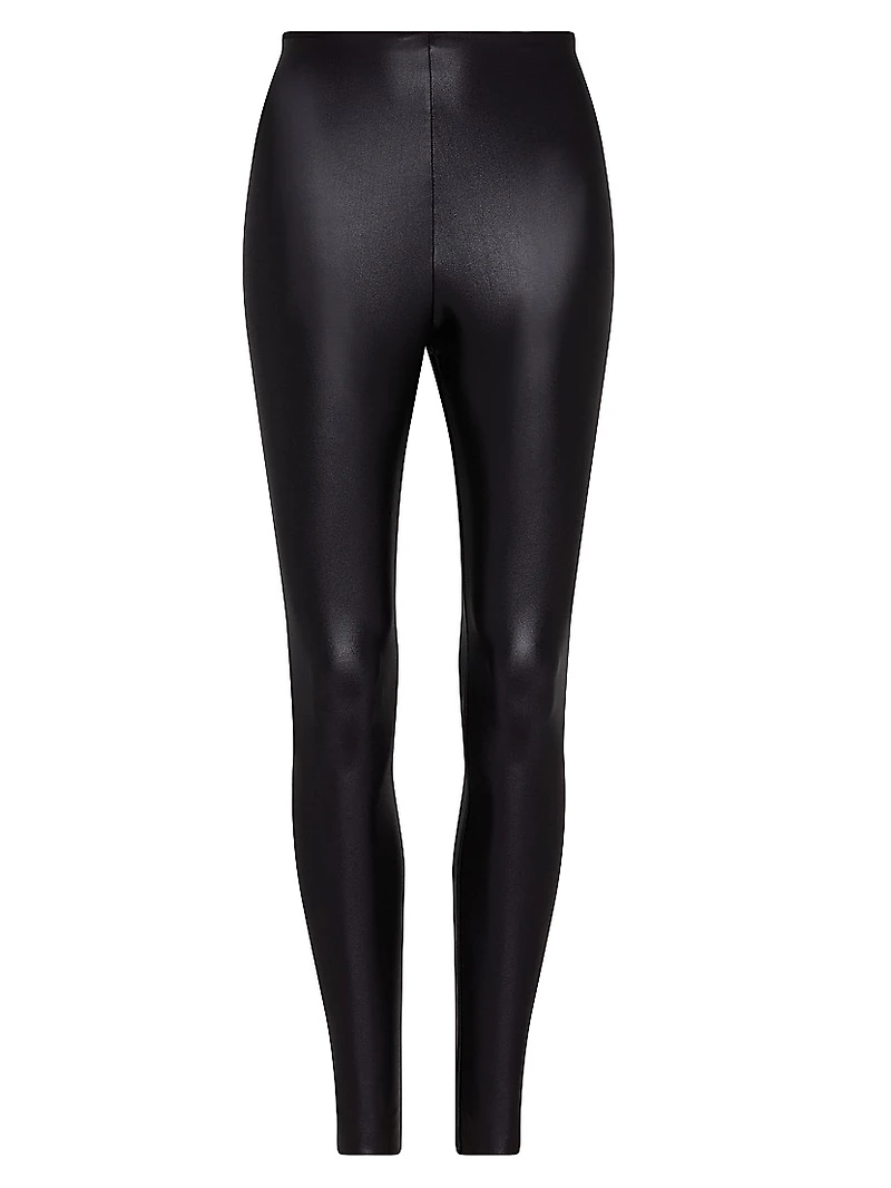 Matte Metallic Leggings