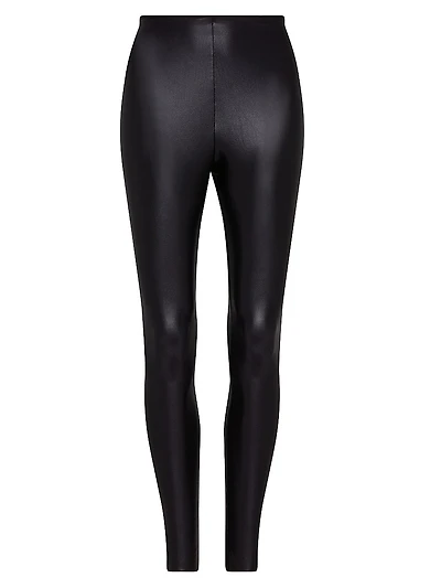 Matte Metallic Leggings