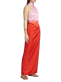 Dunas De Taroa Ari Ombré Maxi Dress