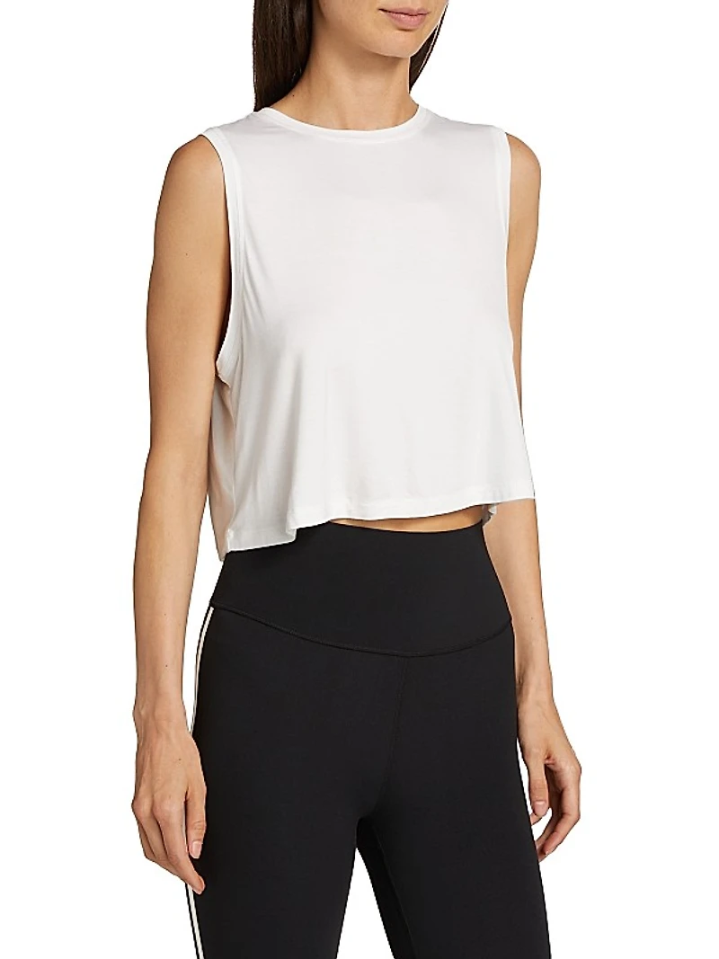 Sienna Jersey Crop Tank