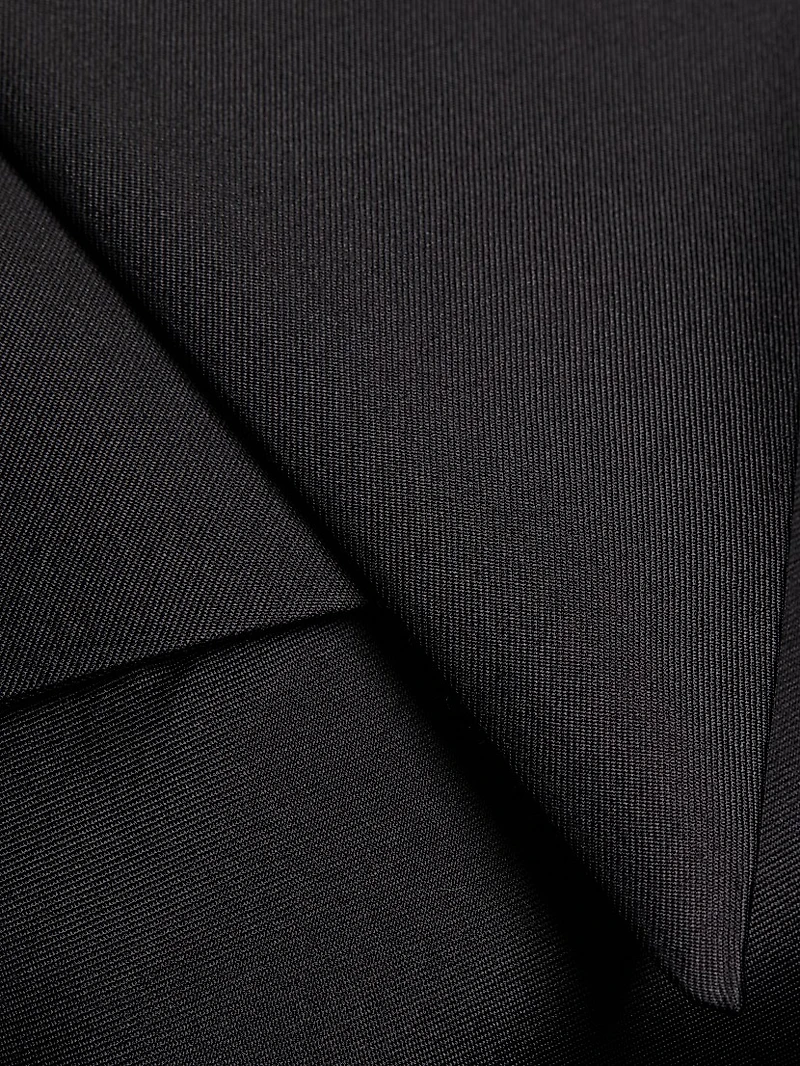 Isabella Silk-Wool Minidress With Convertible Skirt