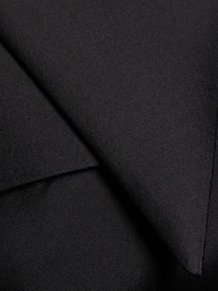 Isabella Silk-Wool Minidress With Convertible Skirt