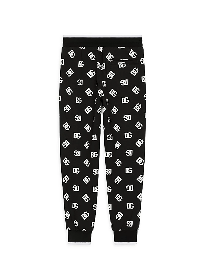 Little Kid's & Kid's Logo Print Joggers