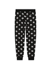 Little Kid's & Kid's Logo Print Joggers