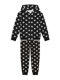 Little Kid's & Kid's Logo Print Joggers