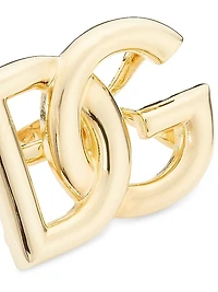Goldtone Monogram Ring