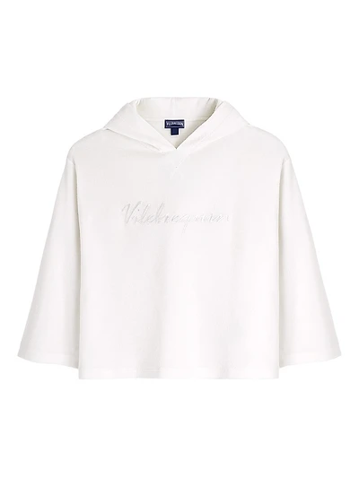 Terry Logo Coverup Hoodie
