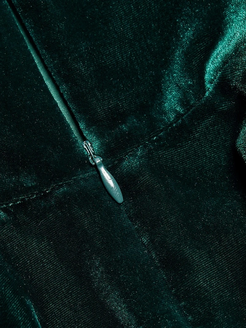 Colette Velvet Bustier Top