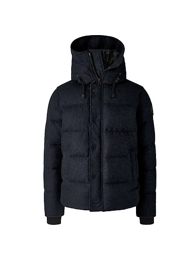 Macmillan Hooded Down Wool Parka