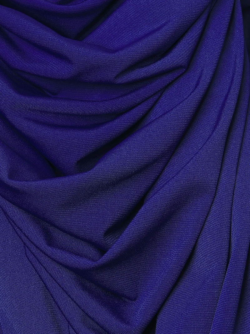 Winnipeg One-Shoulder Ruched Gown