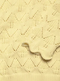 COLLECTION Open-Stitch Sweater