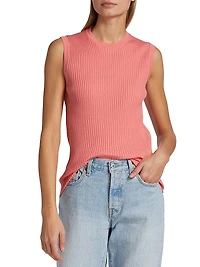 COLLECTION Cotton Sleeveless Shell