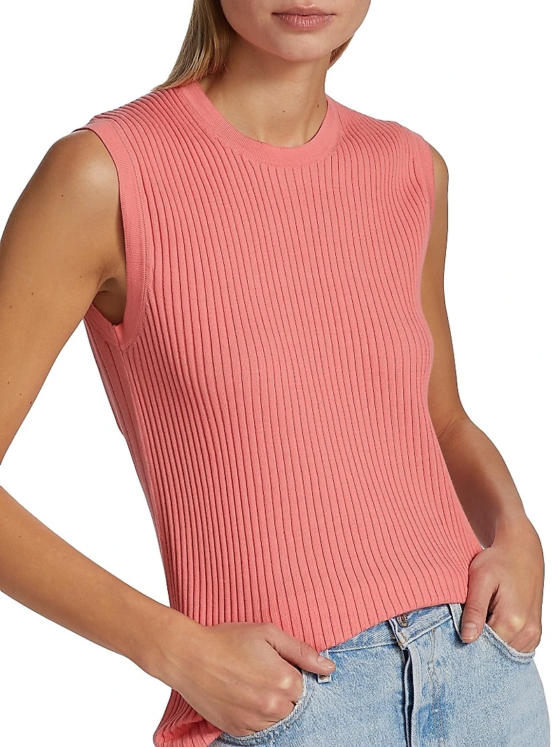 COLLECTION Cotton Sleeveless Shell
