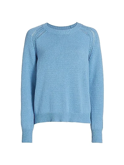 COLLECTION Cotton Crewneck Sweater