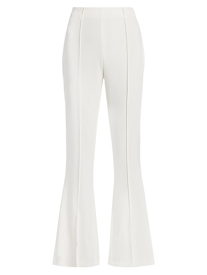 Billie High-Rise Wide-Leg Split-Hem Pants