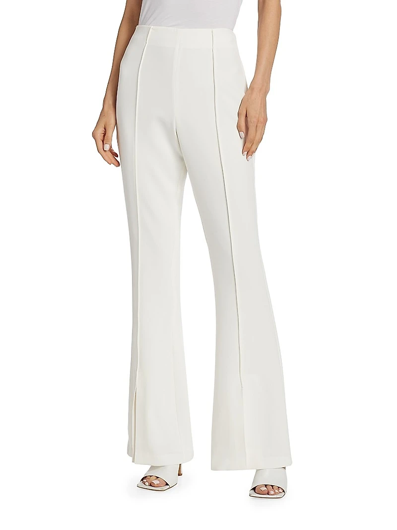 Billie High-Rise Wide-Leg Split-Hem Pants