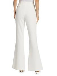 Billie High-Rise Wide-Leg Split-Hem Pants