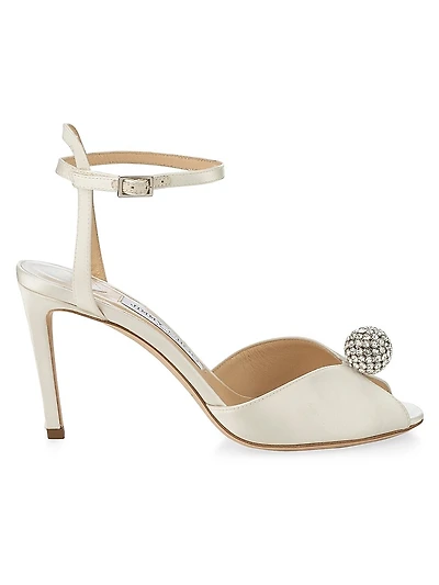 Sacora 85MM Satin Sandals