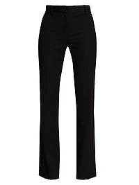 Corette Wool Wide-Leg Pants