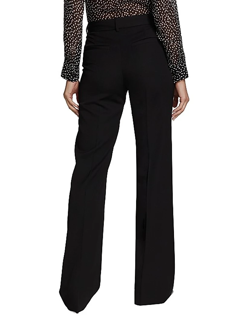 Corette Wool Wide-Leg Pants