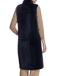 Maximilian Reversible Shearling Lamb Vest