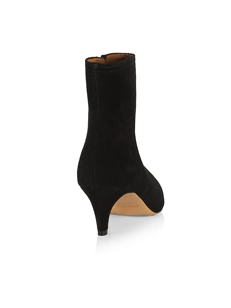 Deone 50MM Suede Ankle Boots