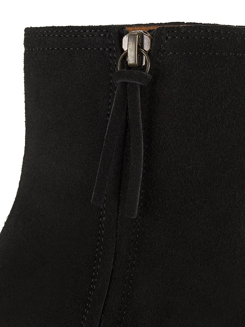 Deone 50MM Suede Ankle Boots