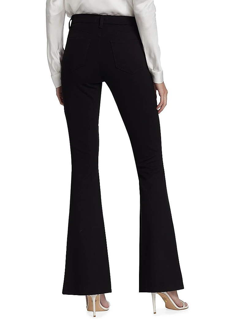 Marty High-Waisted Flared Jeans