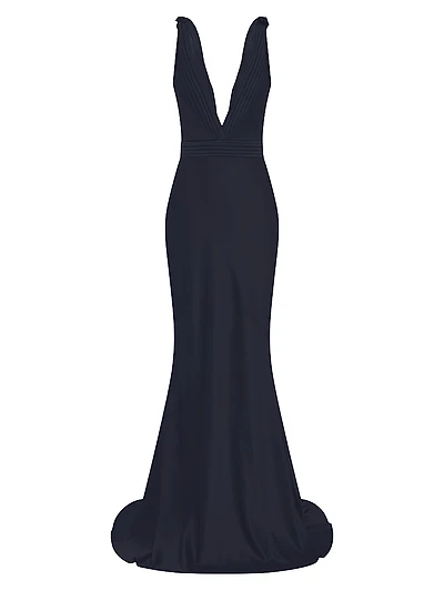 Signature Beloved Sleeveless Satin Gown