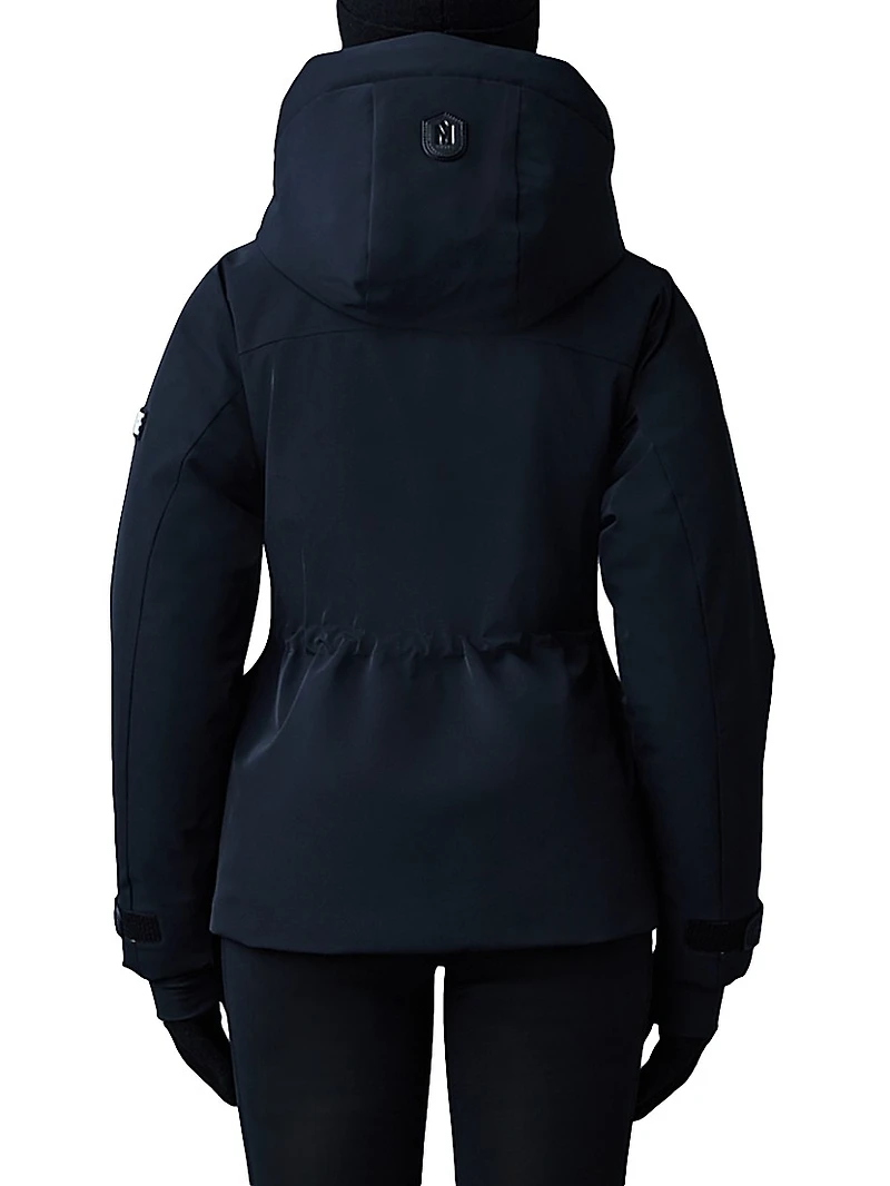 Iclyn Hooded Shell Down Ski Jacket