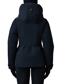 Iclyn Hooded Shell Down Ski Jacket