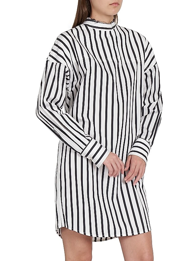 Striped Shirtdress
