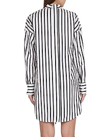 Striped Shirtdress