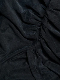 Suani Draped One-Shoulder Gown