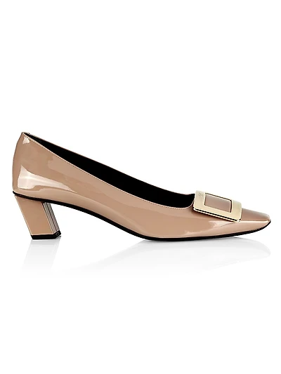 Decollete Belle Vivier 45MM Patent Leather Pumps