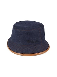 Denim-Style Bucket Hat