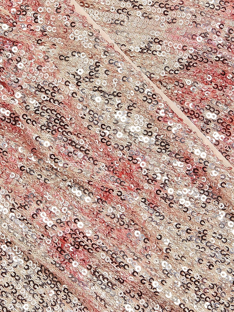 Bernice Sequin Cut-Out Minidress