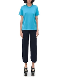 Cotton Crewneck T-Shirt