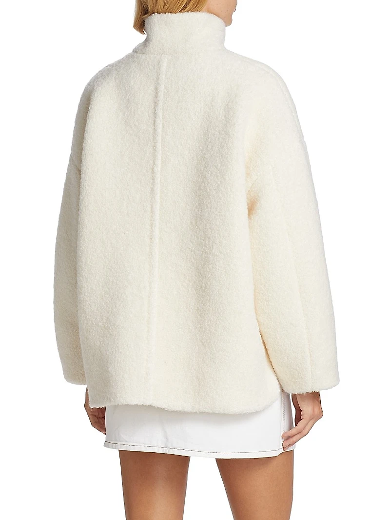Wool-Blend Boucle Jacket