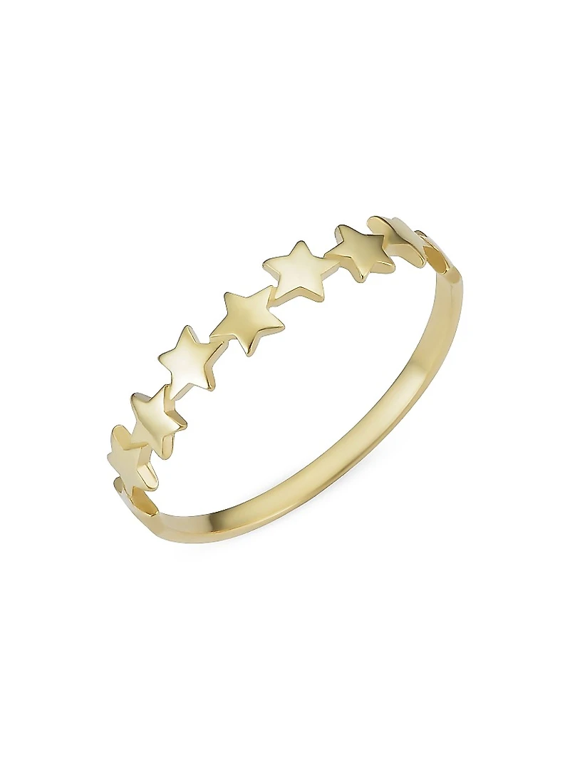 14K Yellow Gold Aim for the Stars Ring