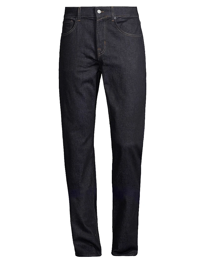 Straight-Leg Five-Pocket Jeans