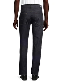 Straight-Leg Five-Pocket Jeans