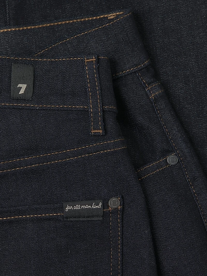 Straight-Leg Five-Pocket Jeans