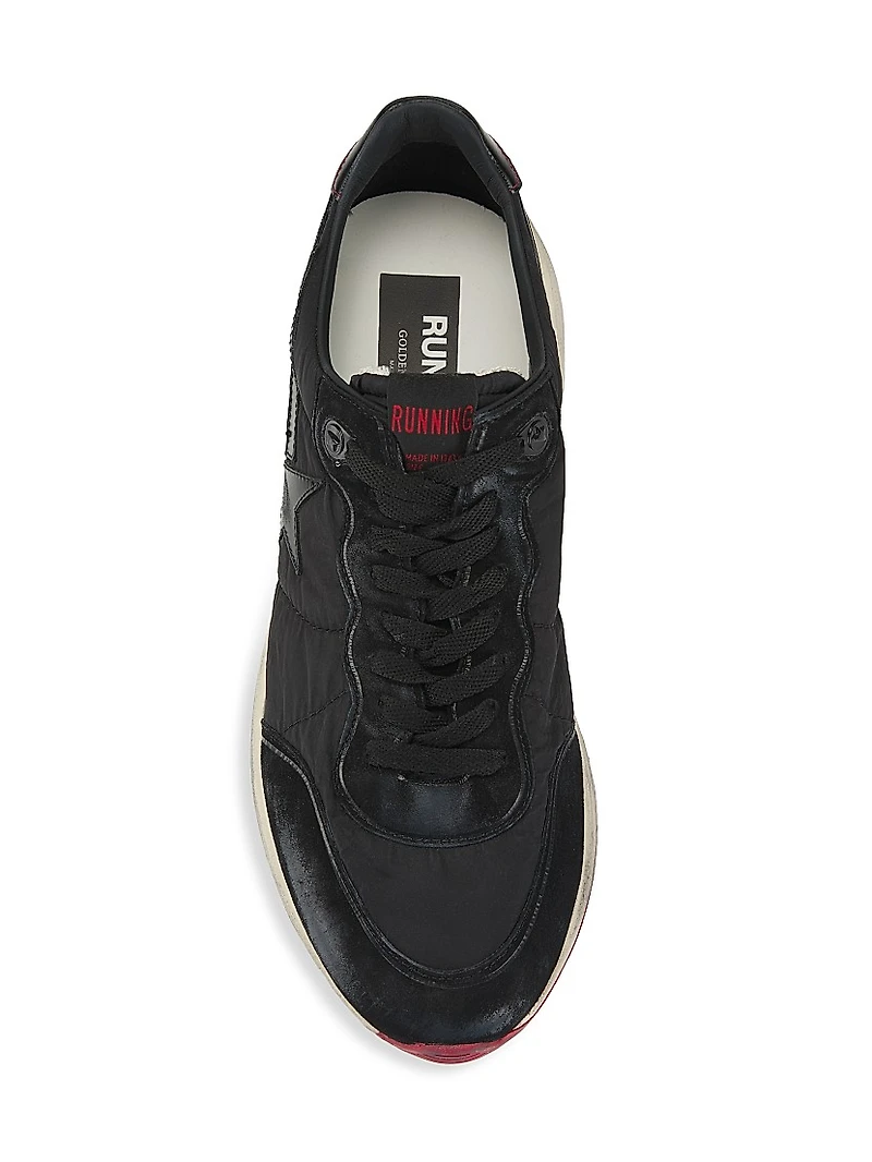 Running Sole Low-Top Sneakers