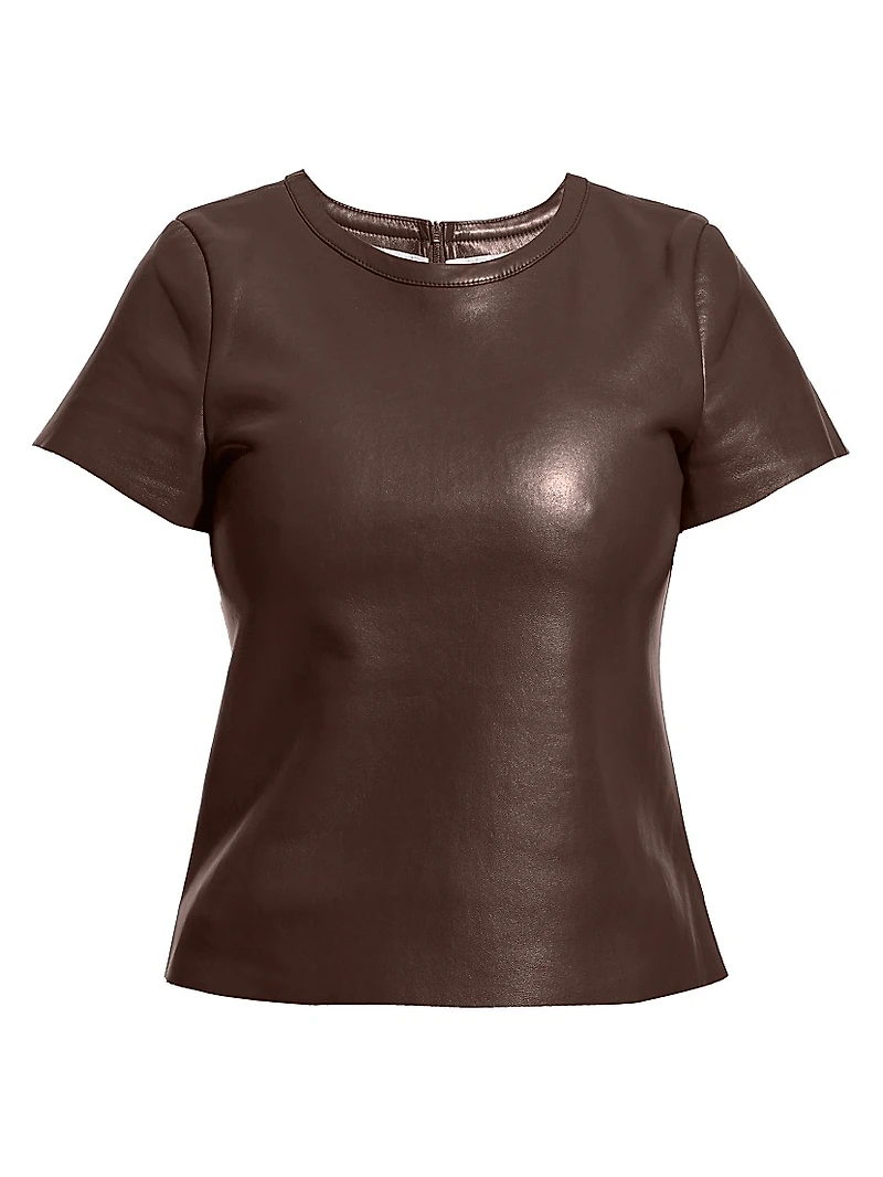 New Guard Recycled Leather Tee