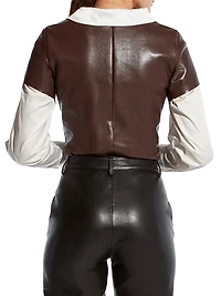 New Guard Recycled Leather Tee