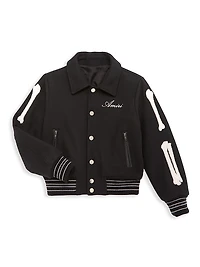 Little Kid's & Wool Bones Jacket