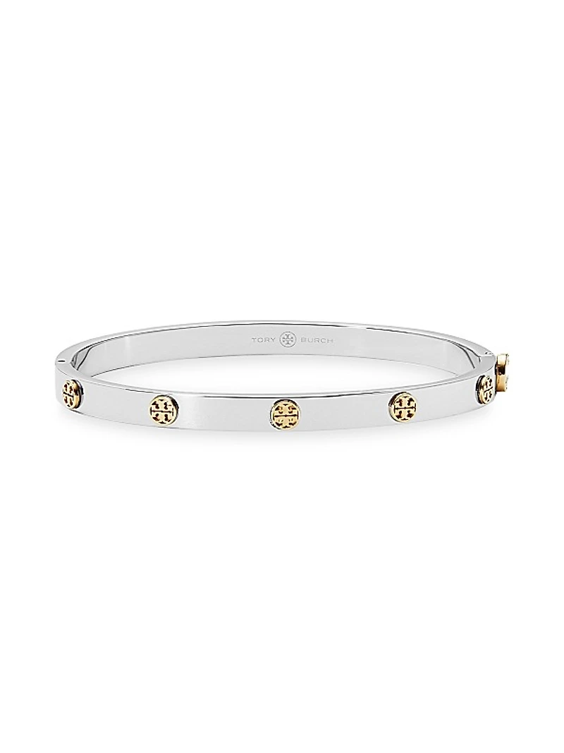 Miller Stainless Steel Logo Bracelet